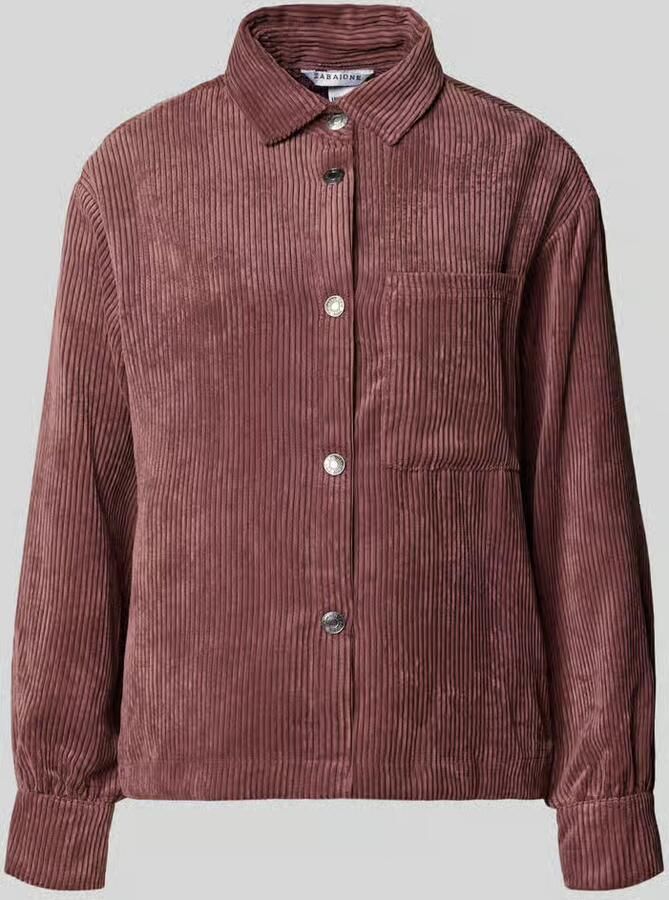 ZABAIONE Regular Fit overhemdblouse van corduroy model 'La44ni'