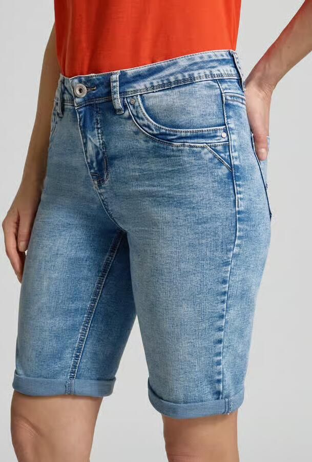 ZABAIONE regular fit short met viscose model 'Parissa'