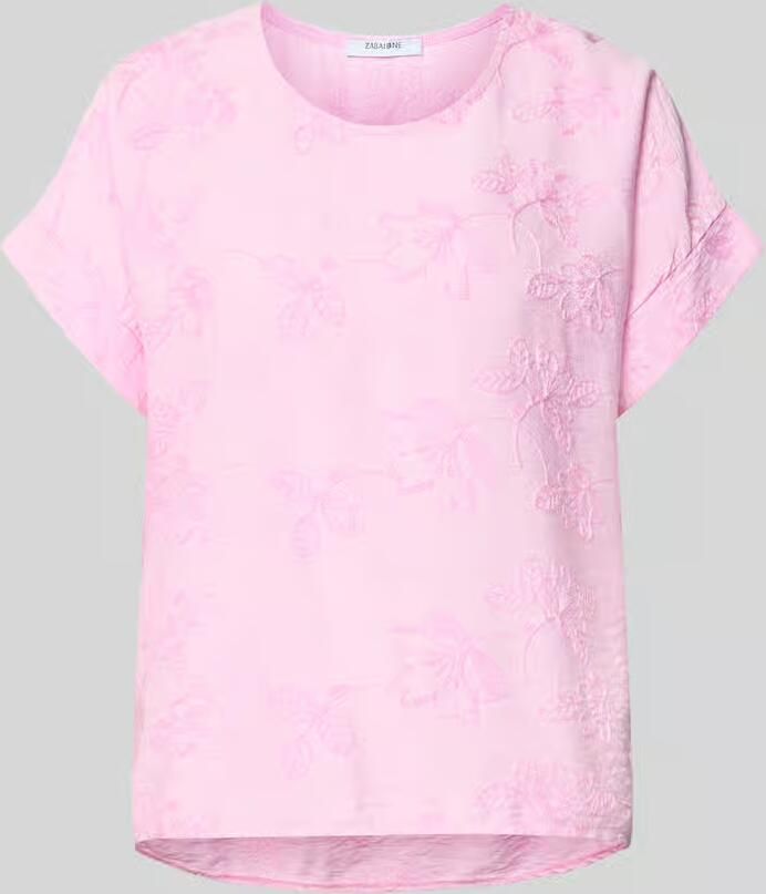 ZABAIONE Regular fit t-shirt van viscosemix model 'Anni'