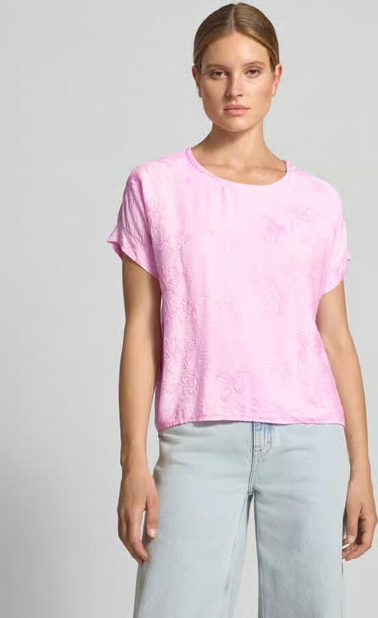 ZABAIONE Regular fit t-shirt van viscosemix model 'Anni' - Foto 3