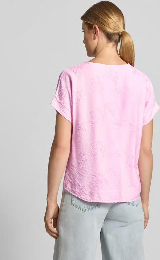 ZABAIONE Regular fit t-shirt van viscosemix model 'Anni' - Foto 2