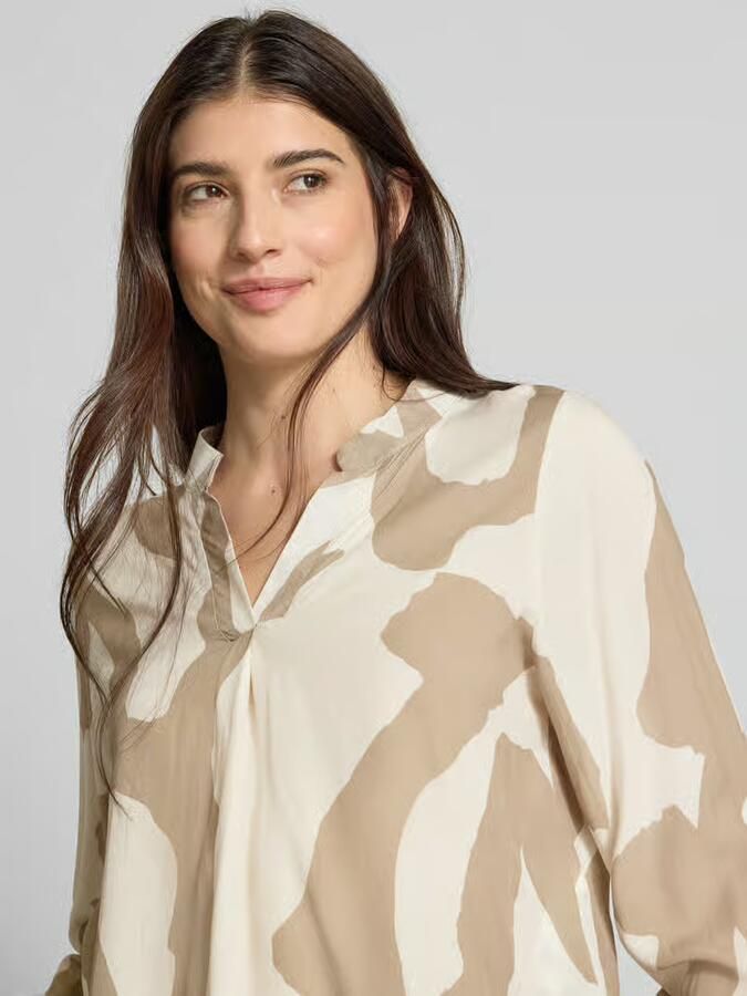 ZABAIONE Relaxed fit blouse met tuniekkraag model 'Mi44llaa'