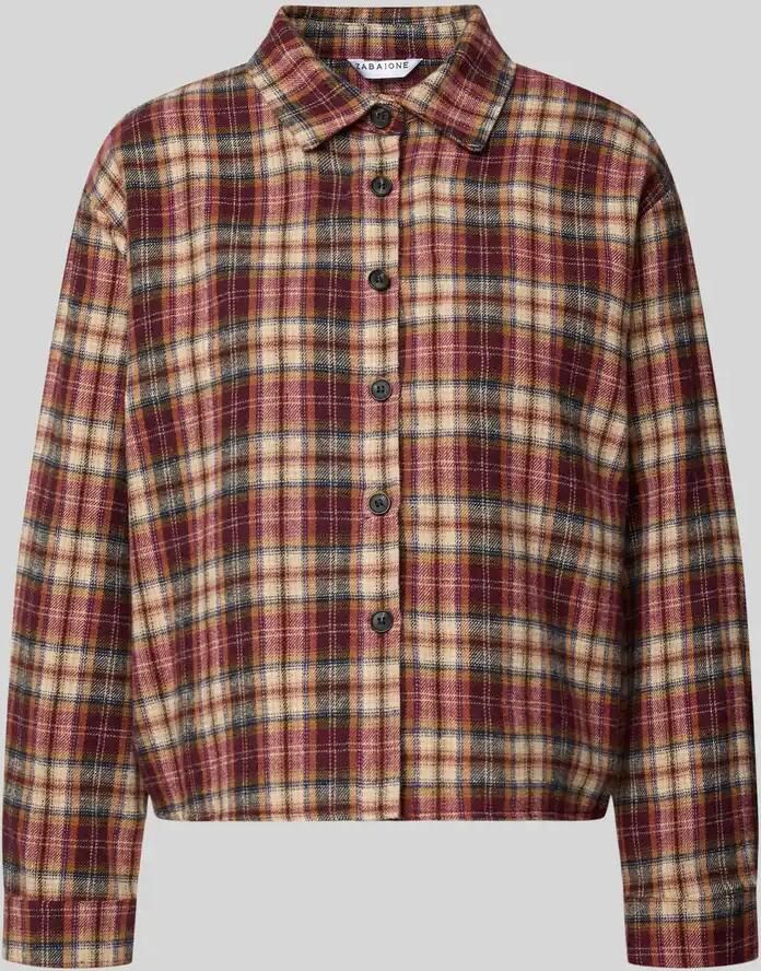 ZABAIONE relaxed fit blouse van katoenmix model 'Be44rnicee'