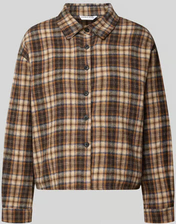 ZABAIONE relaxed fit blouse van katoenmix model 'Be44rnicee'