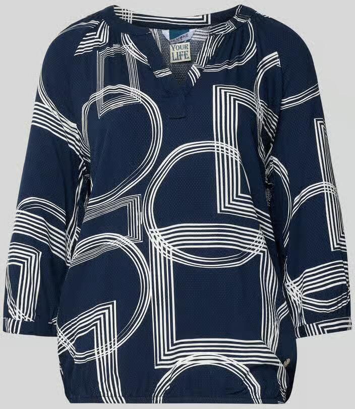 ZABAIONE Relaxed fit Blouse van pure viscose Model 'Cornelia' - Foto 2
