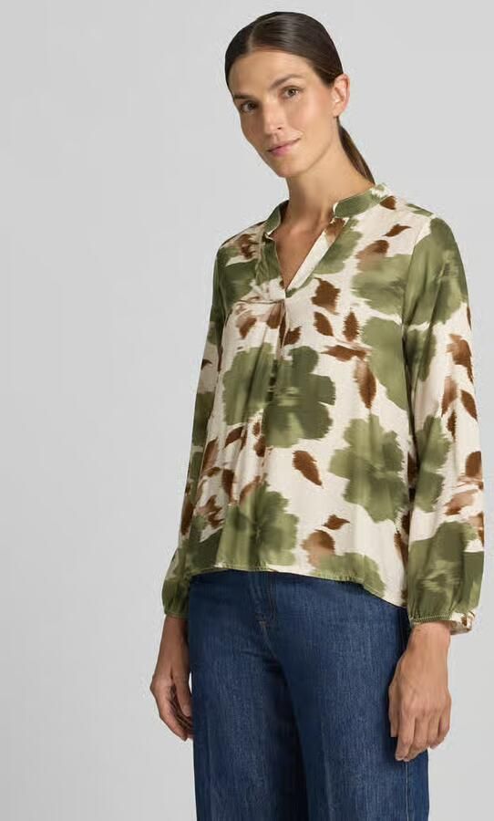 ZABAIONE relaxed fit blouse van pure viscose model 'Lari' - Foto 3