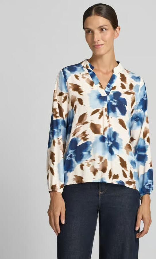 ZABAIONE relaxed fit blouse van pure viscose model 'Lari' - Foto 3