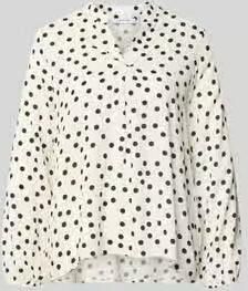 ZABAIONE relaxed fit blouse van pure viscosemix model 'Valeria'