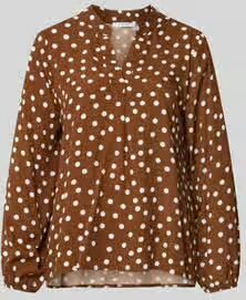 ZABAIONE relaxed fit blouse van pure viscosemix model 'Valeria'