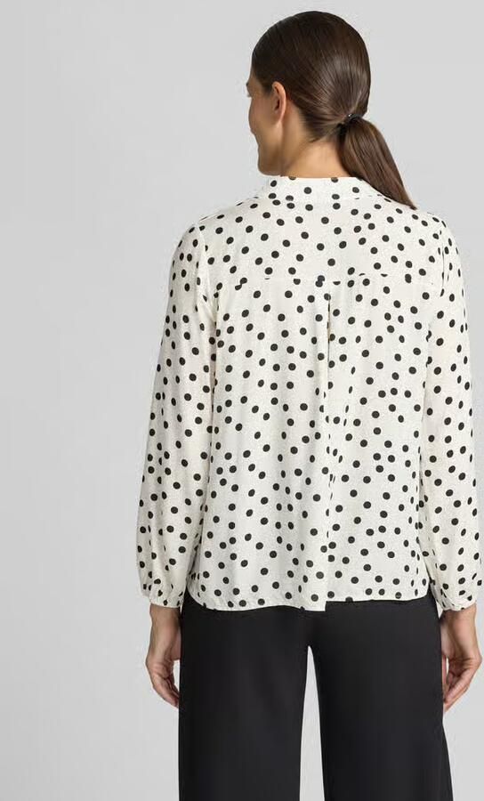 ZABAIONE relaxed fit blouse van pure viscosemix model 'Valeria' - Foto 3