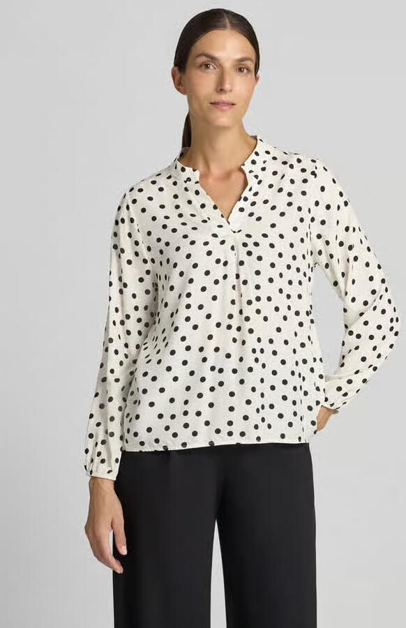 ZABAIONE relaxed fit blouse van pure viscosemix model 'Valeria' - Foto 2