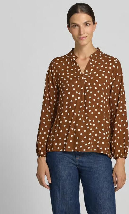 ZABAIONE relaxed fit blouse van pure viscosemix model 'Valeria' - Foto 2