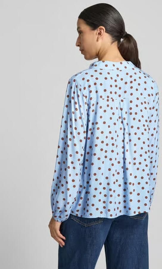 ZABAIONE relaxed fit blouse van pure viscosemix model 'Valeria' - Foto 2