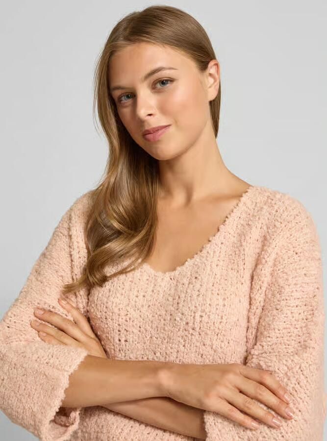 ZABAIONE Relaxed Fit gebreide trui met wol-alpaca-aandeel model 'Em44maa'