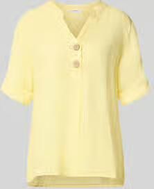 ZABAIONE relaxed fit linnen blouse met v-hals model 'Is44sii'