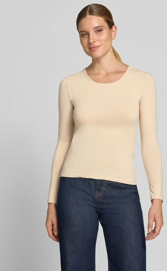 ZABAIONE shirt met lange mouwen met ronde hals - Foto 2