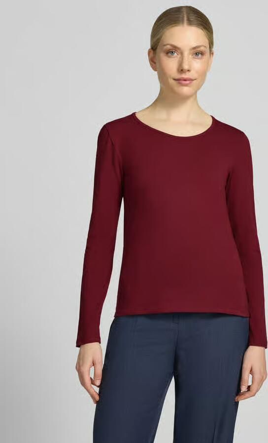 ZABAIONE shirt met lange mouwen met ronde hals - Foto 3
