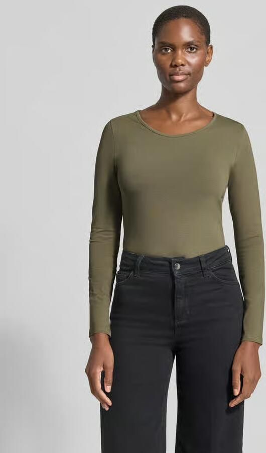 ZABAIONE shirt met lange mouwen met ronde hals - Foto 3