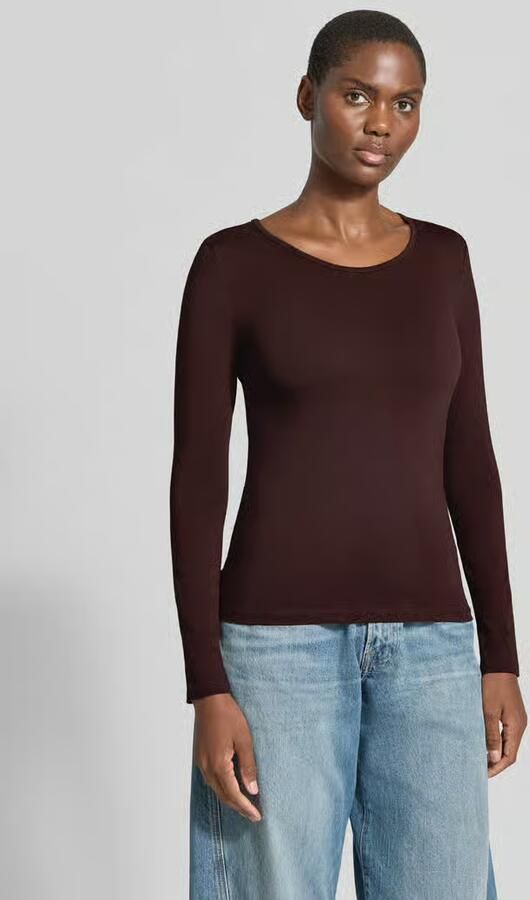 ZABAIONE shirt met lange mouwen met ronde hals - Foto 2