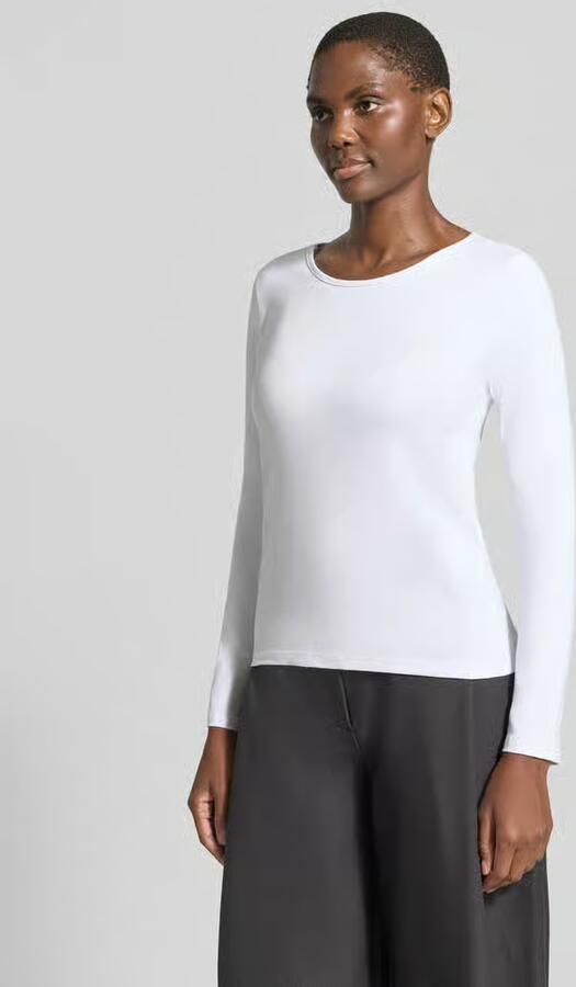 ZABAIONE shirt met lange mouwen van katoenmix - Foto 2