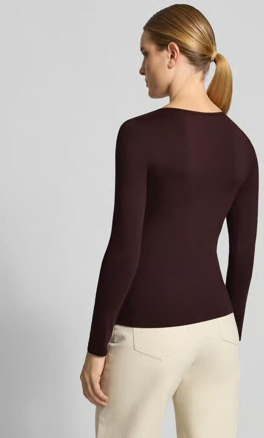 ZABAIONE shirt met lange mouwen van katoenmix - Foto 3