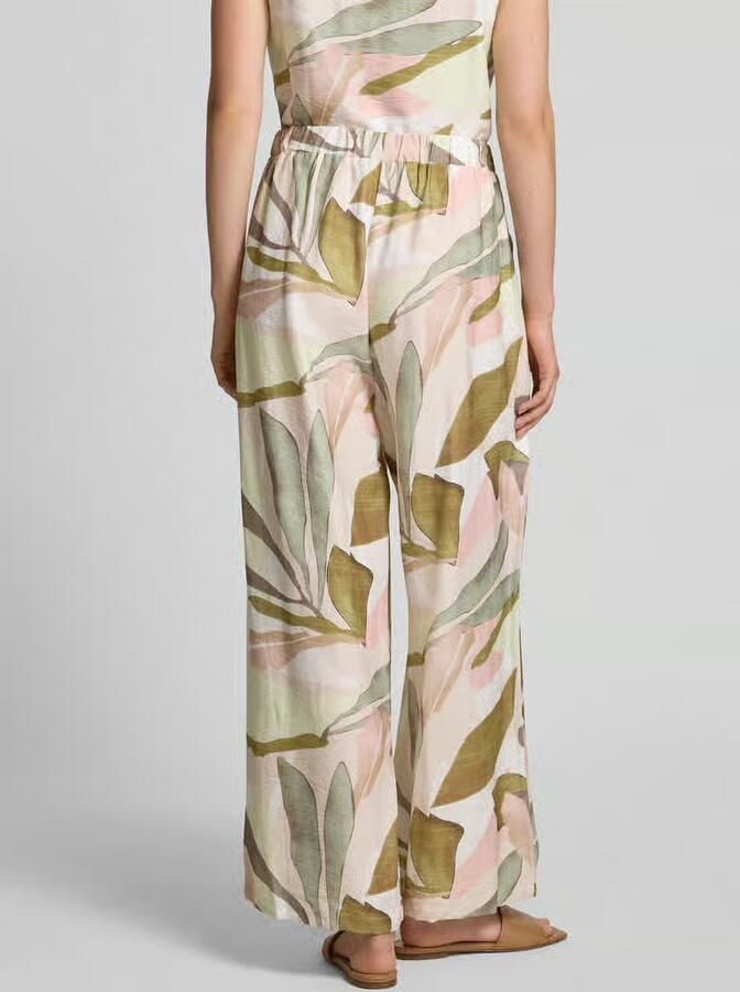 ZABAIONE Stoffen broek met elastische band - Foto 1