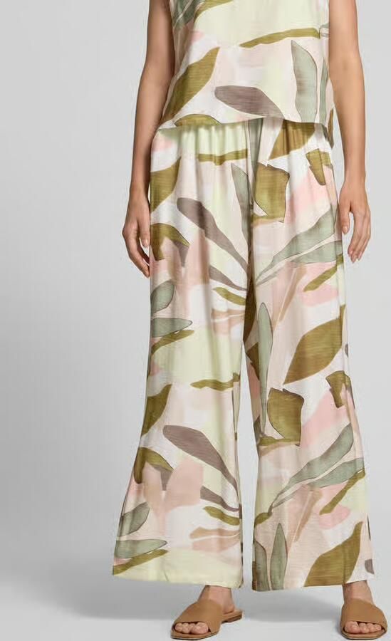 ZABAIONE Stoffen broek met elastische band - Foto 2