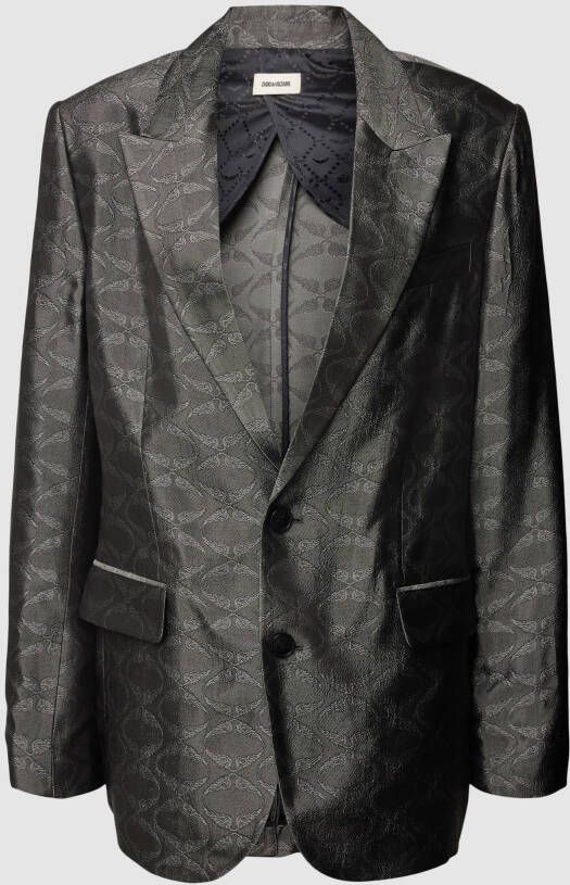 Zadig & Voltaire Blazer met all-over motief model 'VEGY'