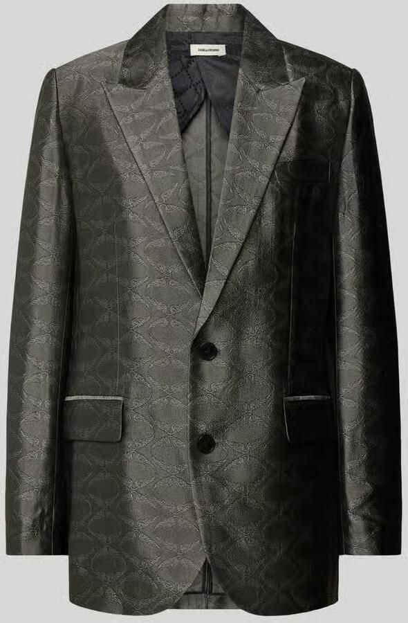 Zadig & Voltaire Blazer met all-over motief model 'VEGY'