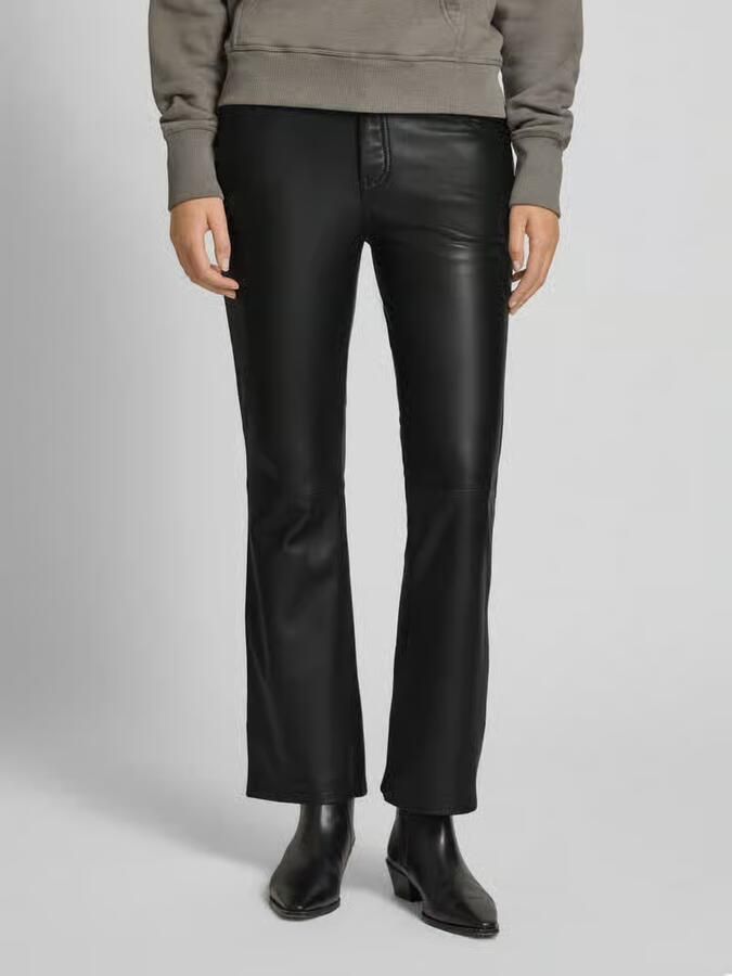 Zadig & Voltaire Flared leren broek in 5-pocketmodel model 'PUSH CUIR LISSE' - Foto 3