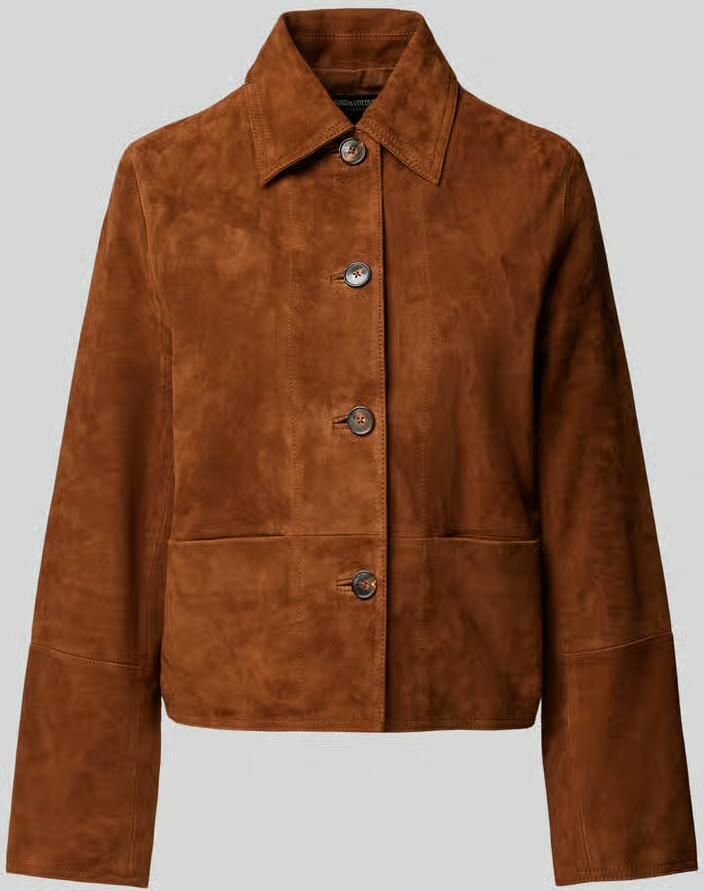 Zadig & Voltaire Jack in leerlook met steekzakken model 'LESSA'