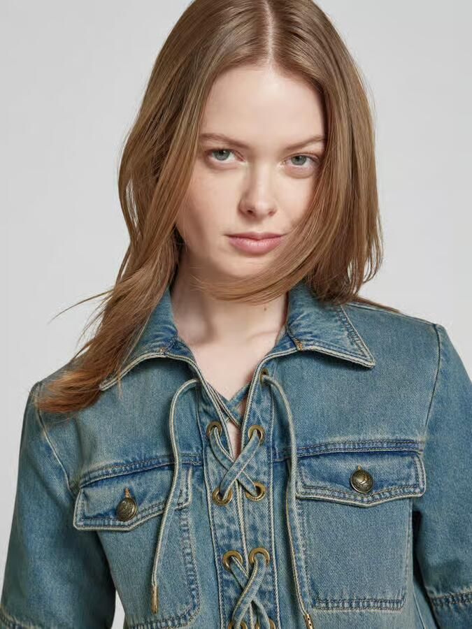 Zadig & Voltaire Jeansjurk met klepzakken model 'RECORD'