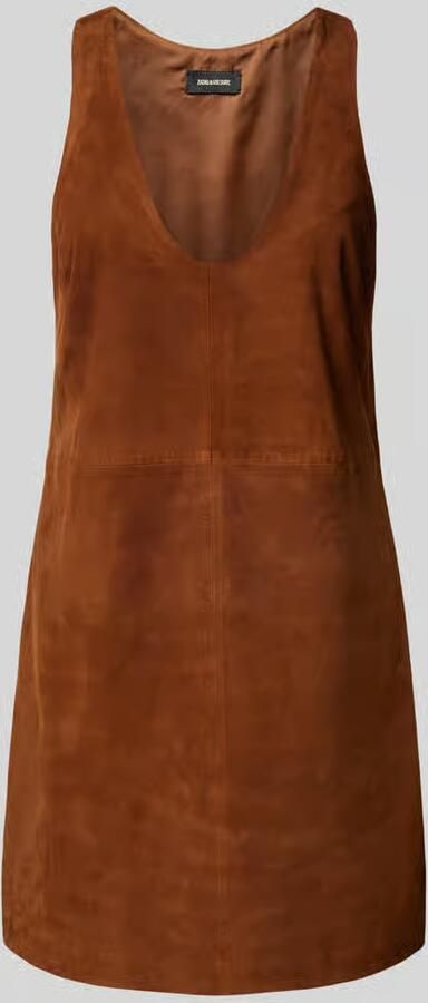 Zadig & Voltaire Mini-jurk in leerlook model 'RASHA' - Foto 2