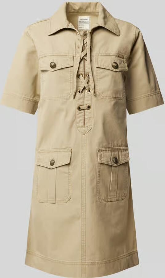 Zadig&Voltaire Mini-jurk met klepzakken model 'RECORD'