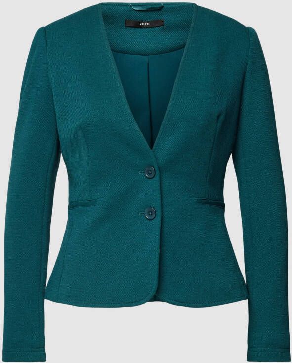 Zero Blazer met knoopsluiting