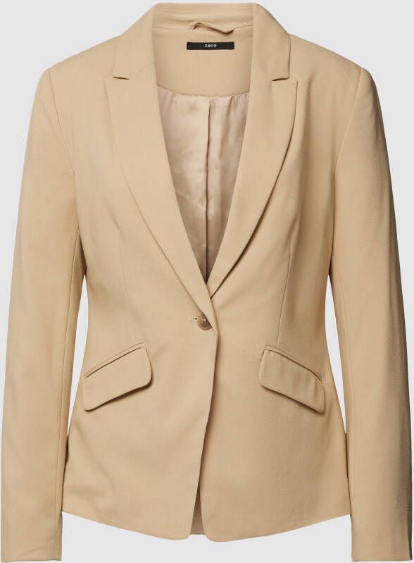 Zero Blazer met reverskraag