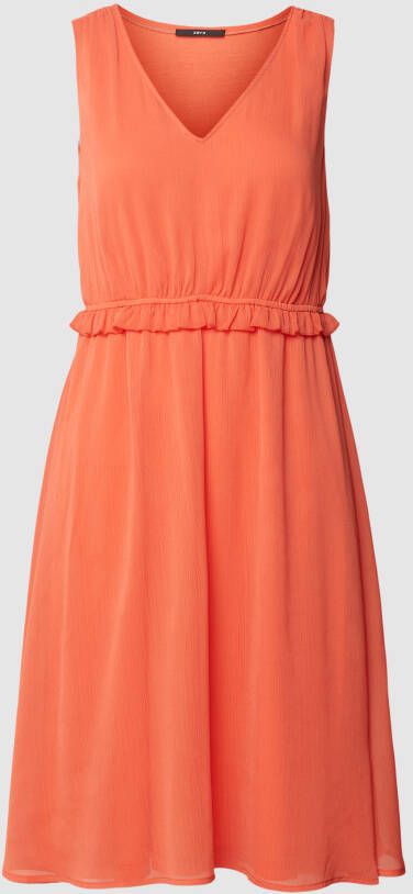 Zero Knielange jurk van viscosemix