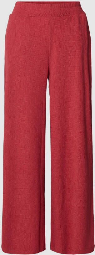 Zero Stoffen broek met Franse steekzakken