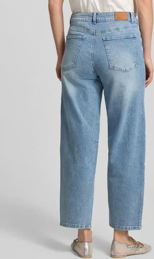 Zero barrel fit jeans met steekzakken - Foto 2