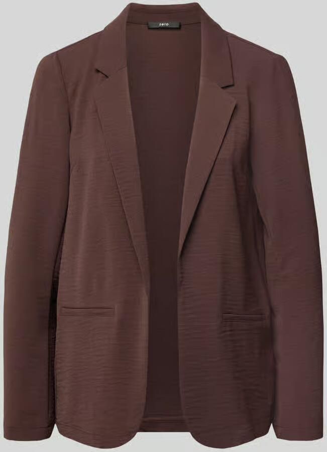 Zero Blazer met aangezette strookzakken