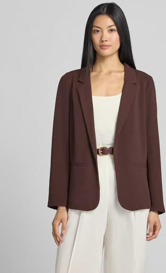 Zero Blazer met aangezette strookzakken - Foto 2