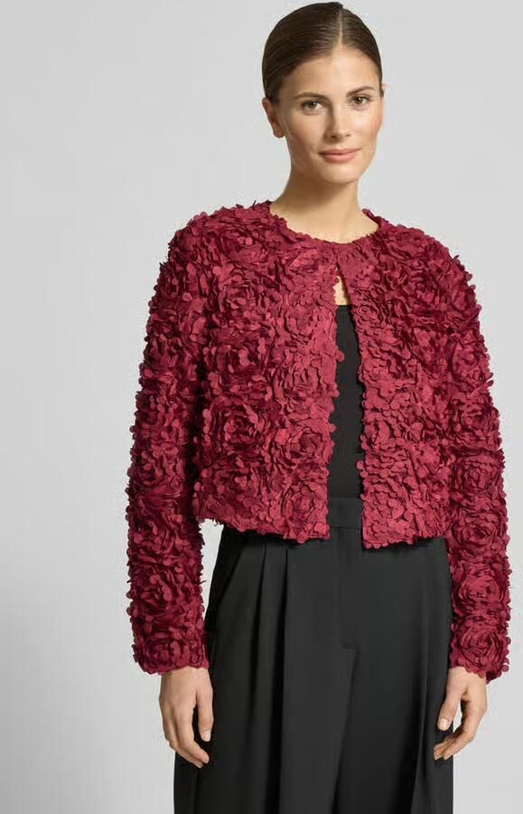 Zero Blazer met ronde hals - Foto 4