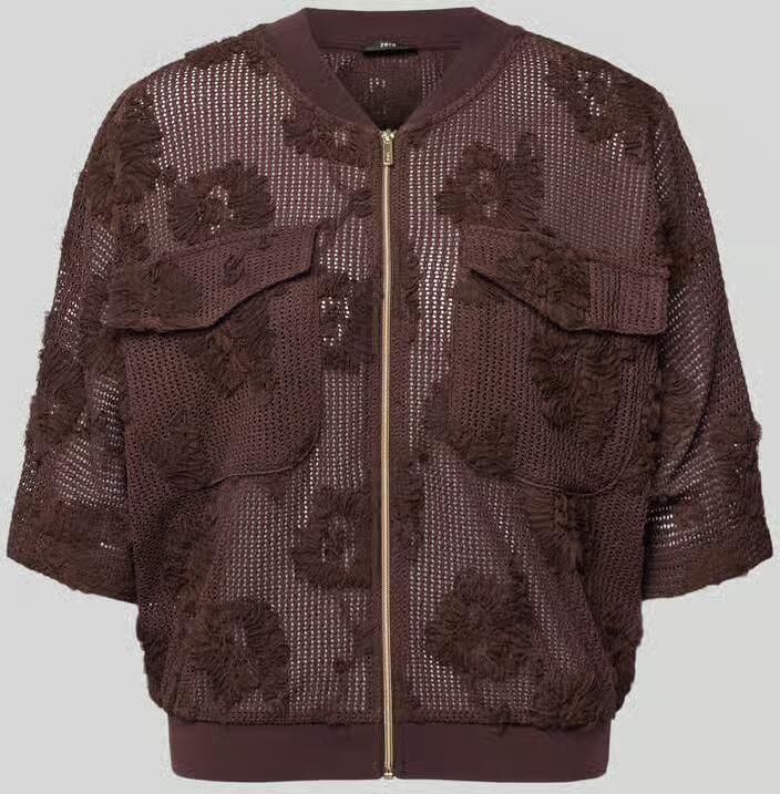 Zero Blouson met borstzakken en applicaties - Foto 2