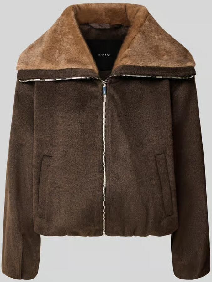 Zero Blouson met viscose