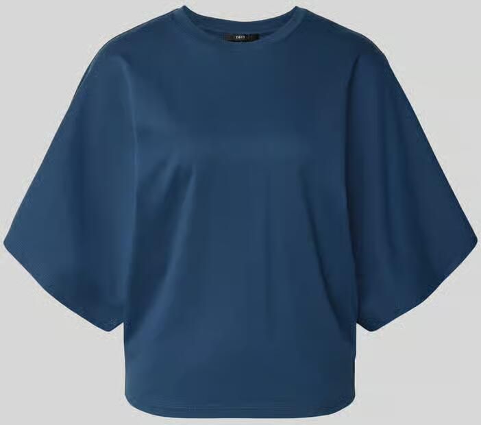 Zero boxy fit T-shirt met ronde hals