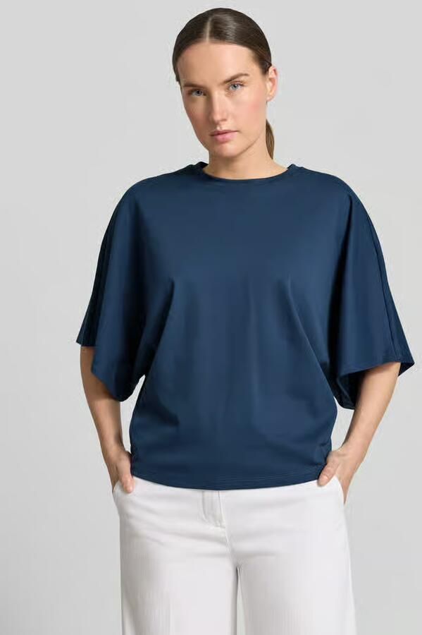 Zero boxy fit T-shirt met ronde hals - Foto 2