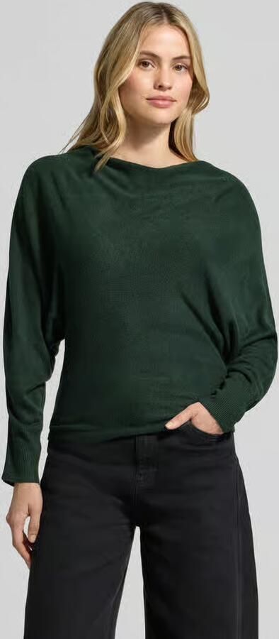 Zero Gebreide pullover met cascadehals - Foto 2
