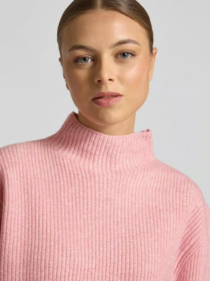 Zero Gebreide pullover met opstaande kraag