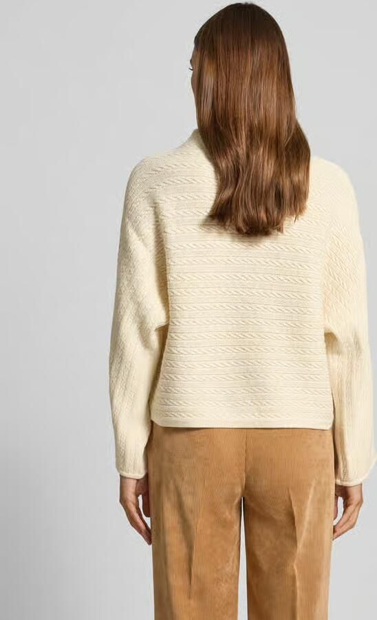 Zero Gebreide pullover met opstaande kraag