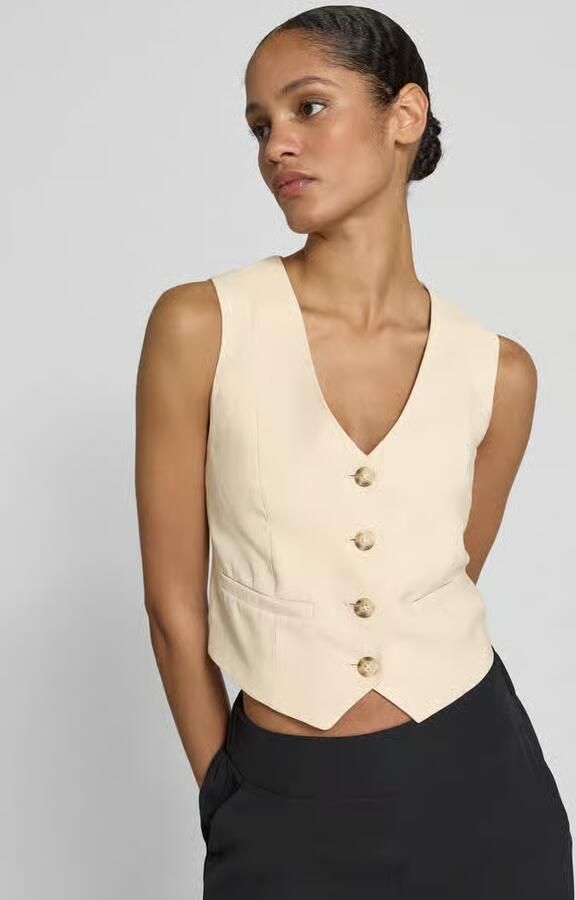 Zero Gilet met V-hals
